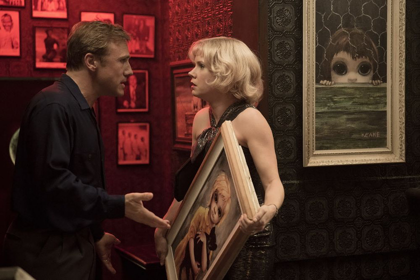 Amy Adams y Christoph Waltz en Big Eyes