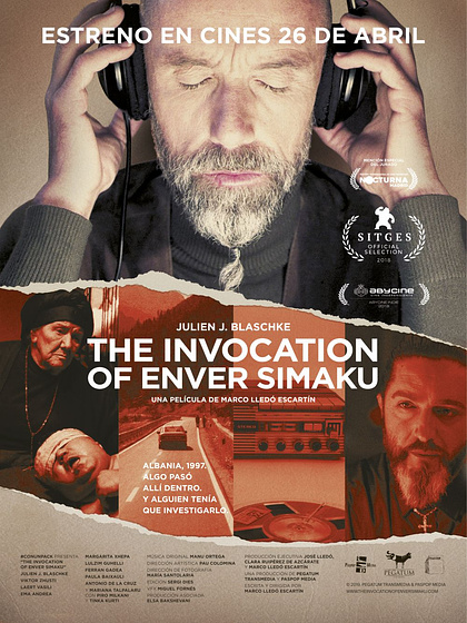 Imagen de The Invocation of Enver Simaku (Cartel español)