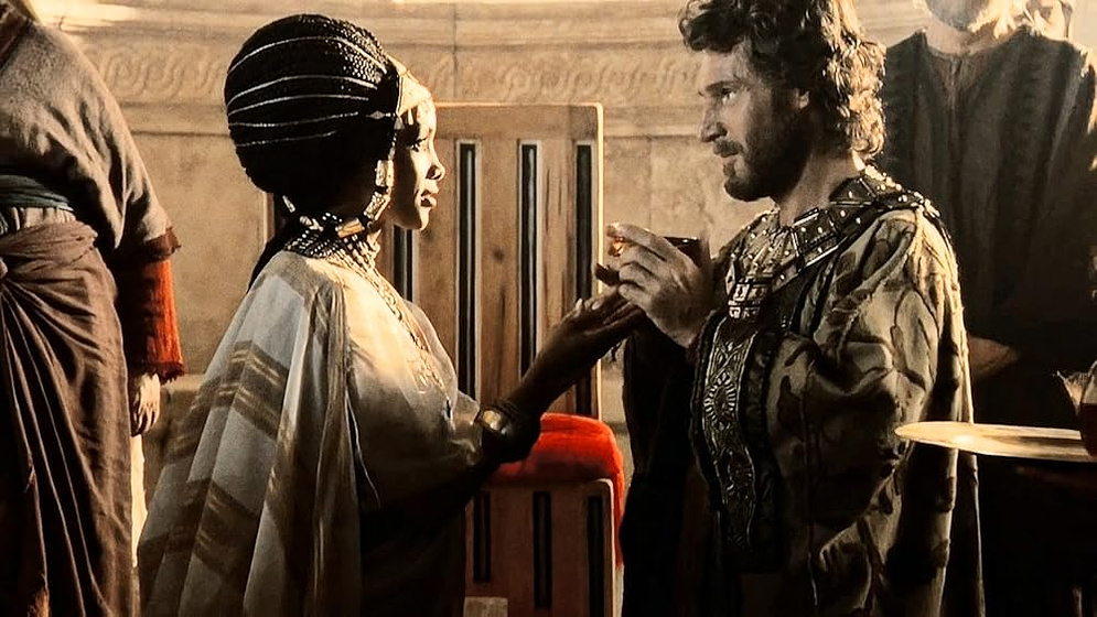 Ben Cross y Vivica A. Fox en la-biblia-salomon