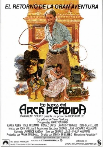 Imagen de indiana-jones-en-busca-del-arca-perdida (Poster español)
