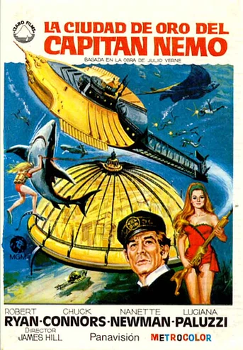 Poster de La Ciudad de Oro del Capitán Nemo