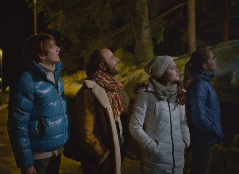 Maud Wyler, Vincent Macaigne, Audrey Bastien y Bastien Bouillon en 2-otonos-3-inviernos