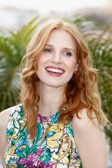 Jessica Chastain en Madagascar 3: De marcha por Europa (Cannes. Mayo 2012)