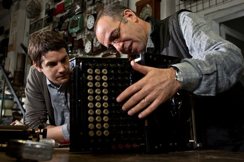 Giuseppe Tornatore y Jim Sturgess en La Mejor Oferta