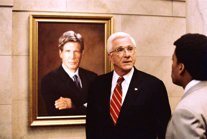 Leslie Nielsen en Scary Movie 3