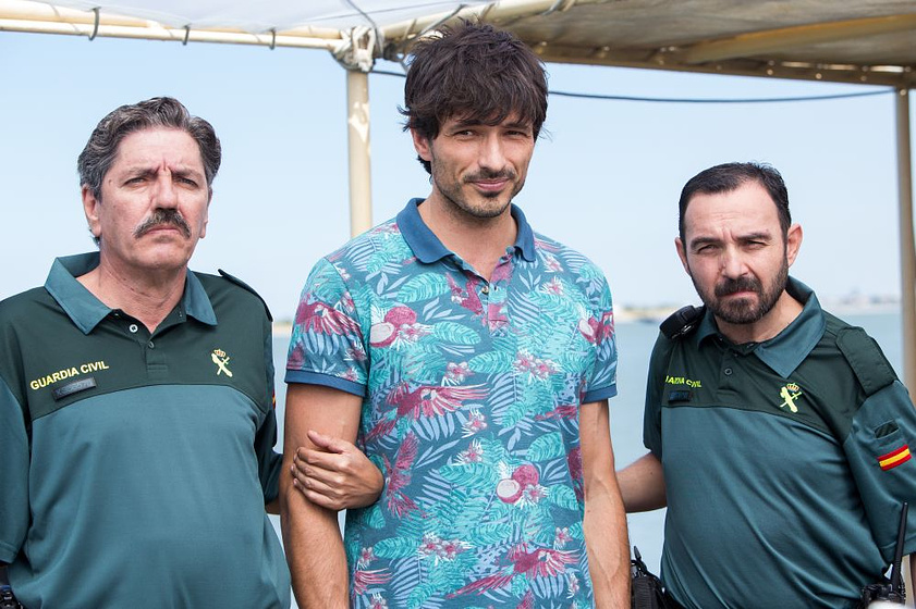 Antonio Dechent, Raúl Jiménez y Andrés Velencoso en Señor, dame Paciencia