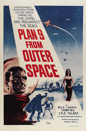 Poster de Plan 9 from Outer Space