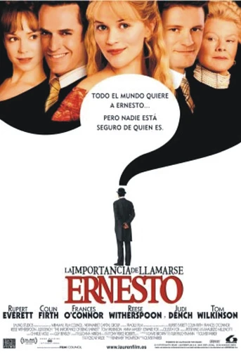 Poster de La importancia de llamarse Ernesto