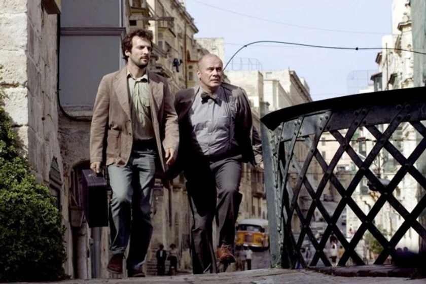 Mathieu Kassovitz y Hanns Zischler en munich