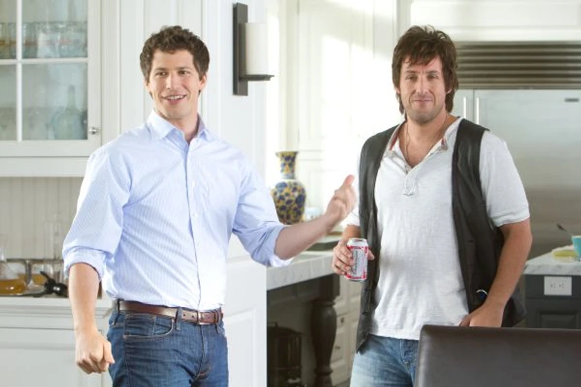 Adam Sandler y Andy Samberg en desmadre-de-padre