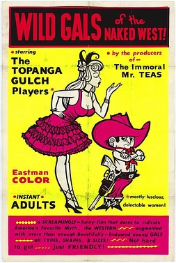 poster of movie Wild Gals of the Naked West