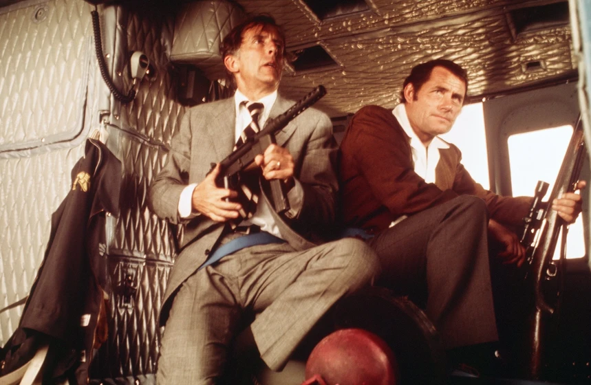 Robert Shaw y Fritz Weaver en domingo-negro