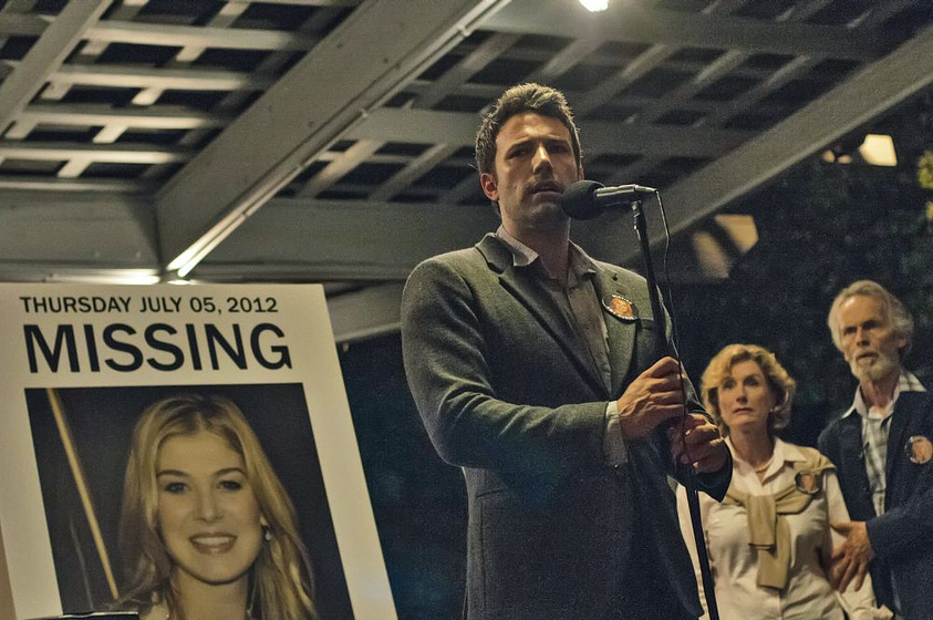 Ben Affleck y Rosamund Pike en Perdida