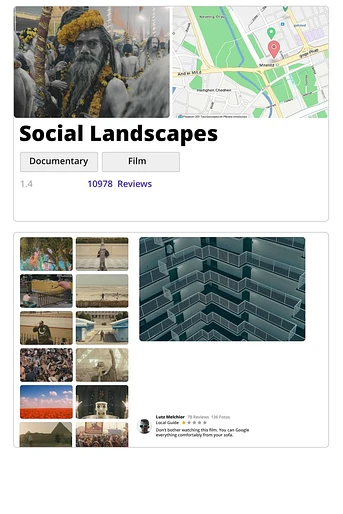 Poster de Social Landscapes