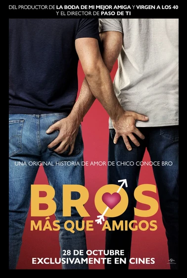 Imagen de bros-mas-que-amigos (Cartel español)