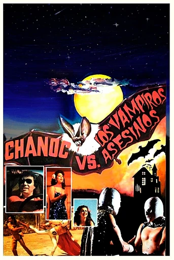 Poster de Chanoc y el Hijo del Santo Contra los Vampiros Asesinos