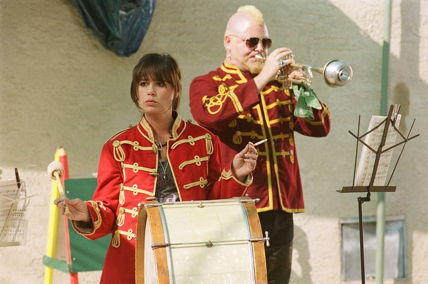 Maura Tierney y Nick Offerman en The Go-Getter