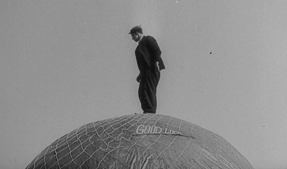 Buster Keaton en el-aeronauta