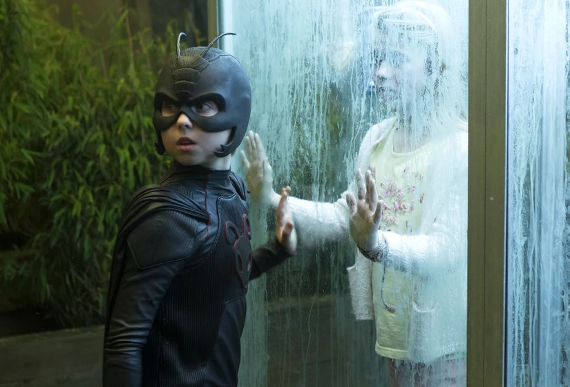 Oscar Dietz y Cecilie Alstrup Tarp en antboy-el-pequeno-gran-superheroe