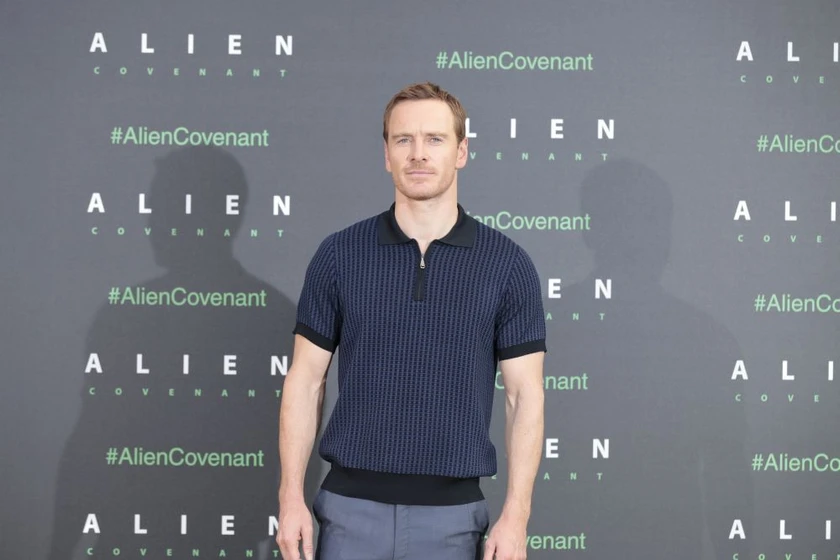 Michael Fassbender en alien-covenant (Photocall en Madrid. Mayo 2017)