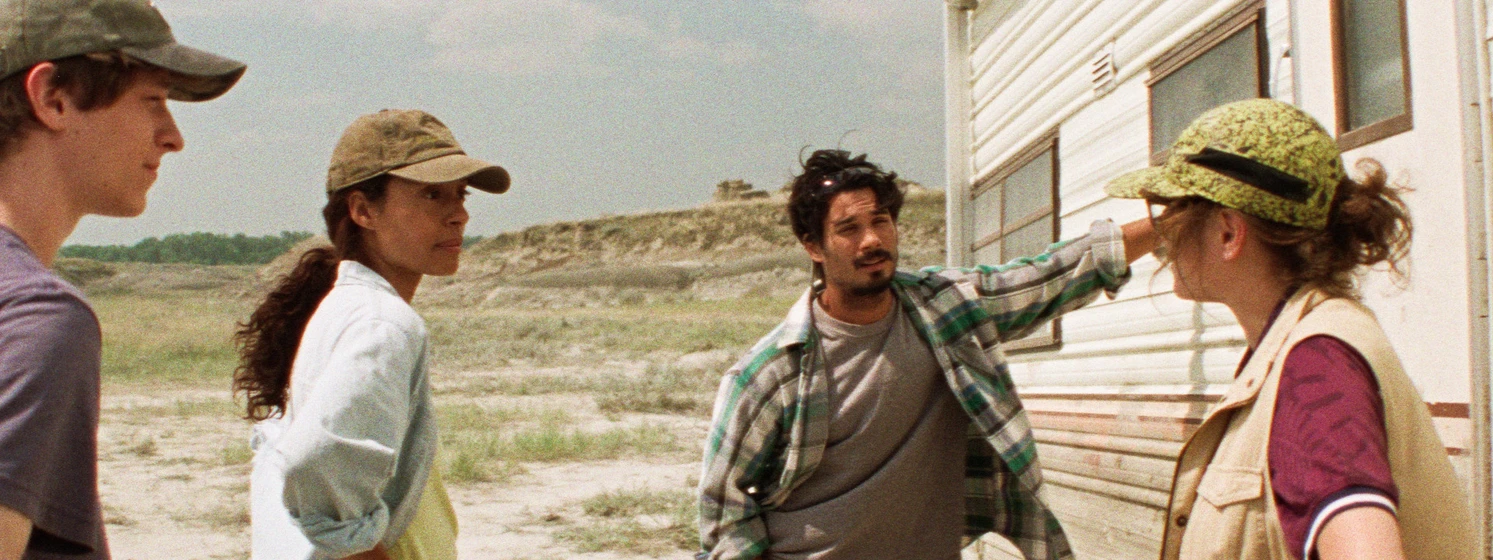 Drew Tanner y Clark Backo en split-rock