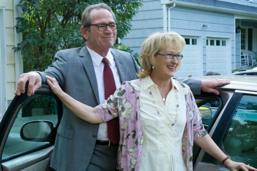 Tommy Lee Jones y Meryl Streep en si-de-verdad-quieres