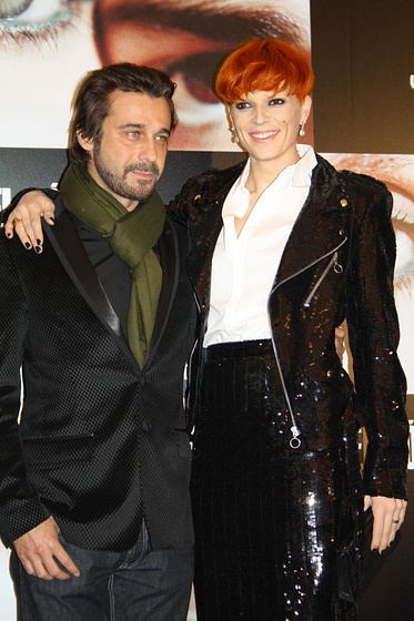 Jordi Mollà y Bimba Bosé en El Cónsul de Sodoma (PREMIERE.MADRID.DIC09)