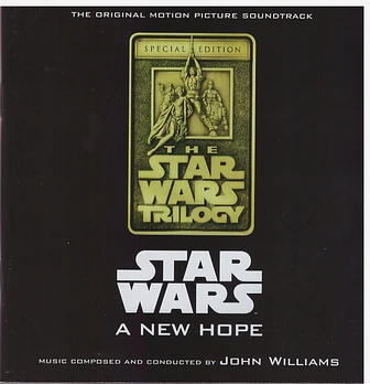 Carátula de la banda de sonido de La Guerra de las Galaxias