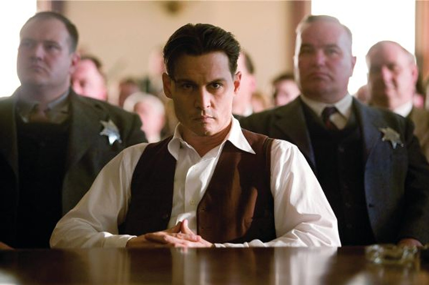 Johnny Depp en Enemigos Públicos