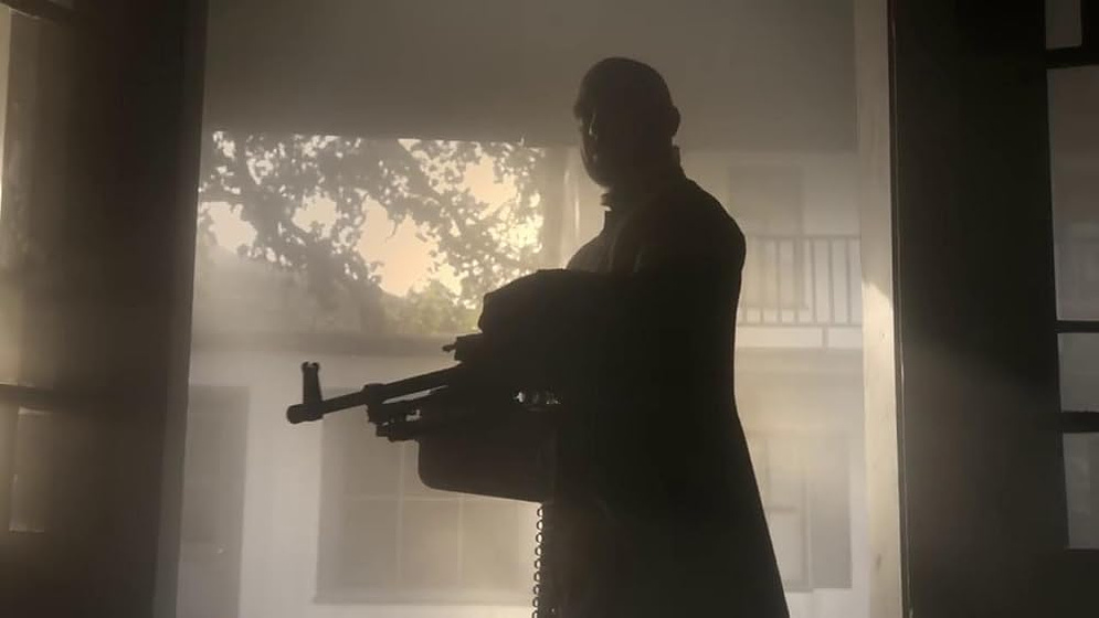 Dominique Vandenberg en The Mercenary