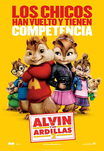 poster of content Alvin y las ardillas 2
