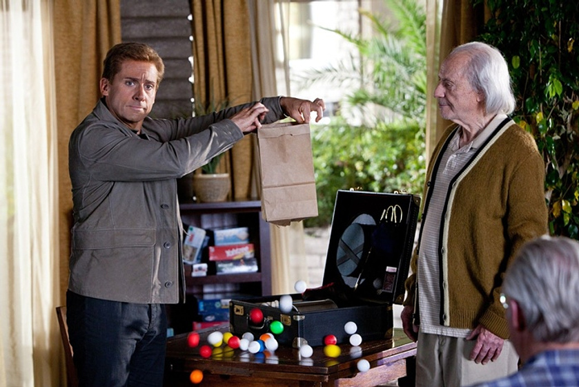 Alan Arkin y Steve Carell en El Increíble Burt Wonderstone