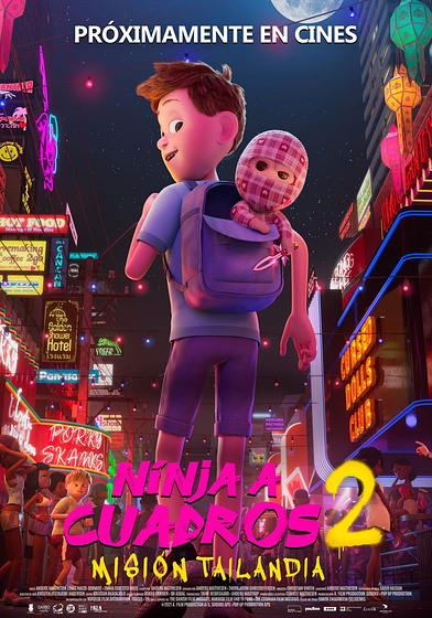 Imagen de Ninja a Cuadros 2: Misión Tailandia (Cartel español)