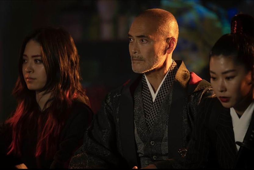 Mark Dacascos, Luna Fujimoto y Chikako Fukuyama en La Espada de los 47 Ronin