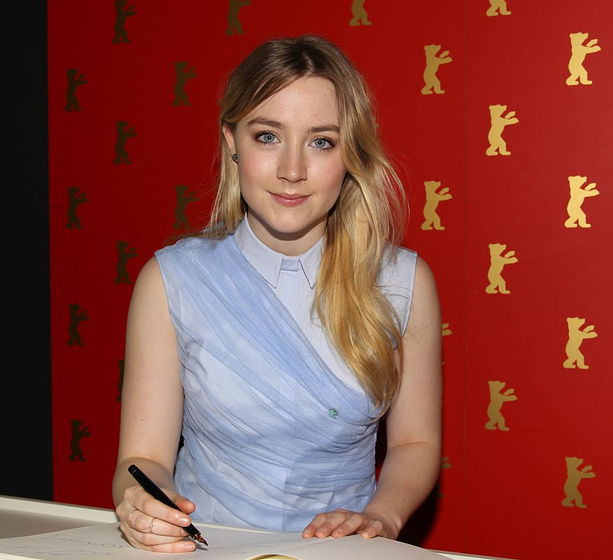 Saoirse Ronan en El Gran Hotel Budapest (Premiere en Berlin. 2014)
