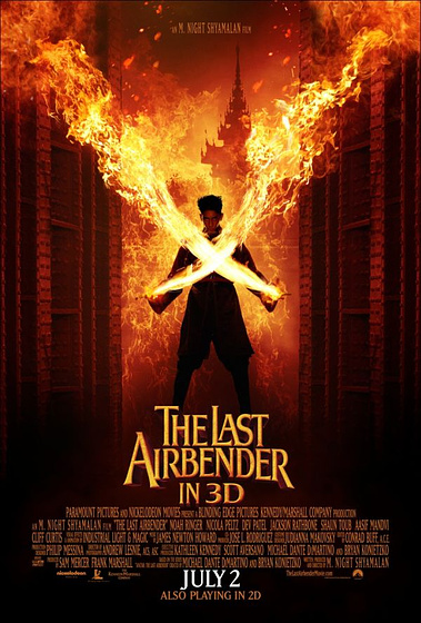 Imagen de Airbender. El último guerrero (Cartel promocional)
