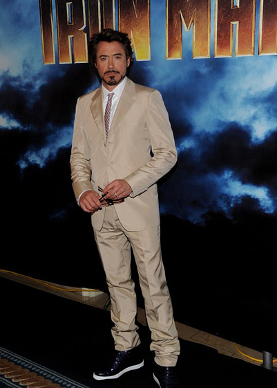 Robert Downey Jr. en Iron Man 2 (Premiere en Los Angeles. Abril 2010)