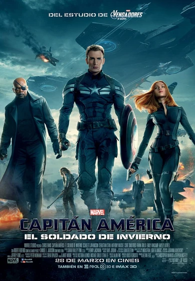 Imagen de Capitán América: El Soldado de Invierno (Cartel teaser español)