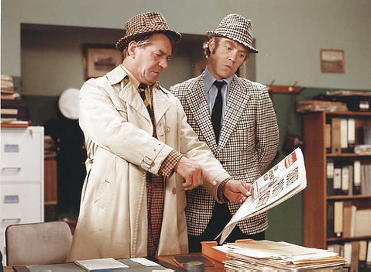 Ole Ernst y Axel Strøbye en the-olsen-gang-never-surrenders