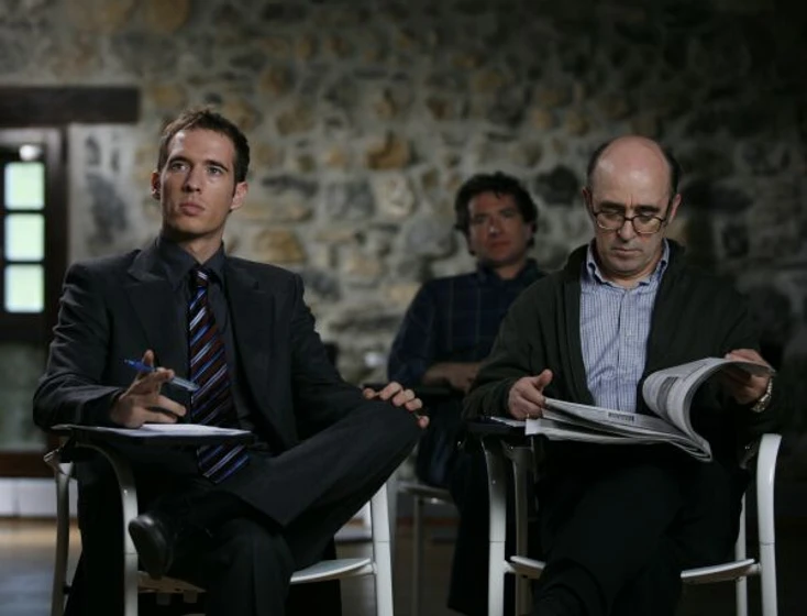 Álex Angulo y Javier Ríos en casual-day