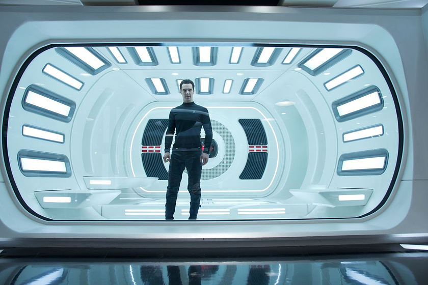 Benedict Cumberbatch en Star Trek. En la oscuridad