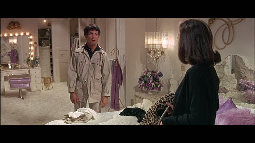 Dustin Hoffman en El Graduado