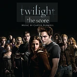 Carátula de la banda de sonido de Crepúsculo, The Score