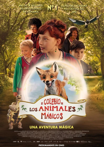 Imagen de el-colegio-de-los-animales-magicos (Cartel español)