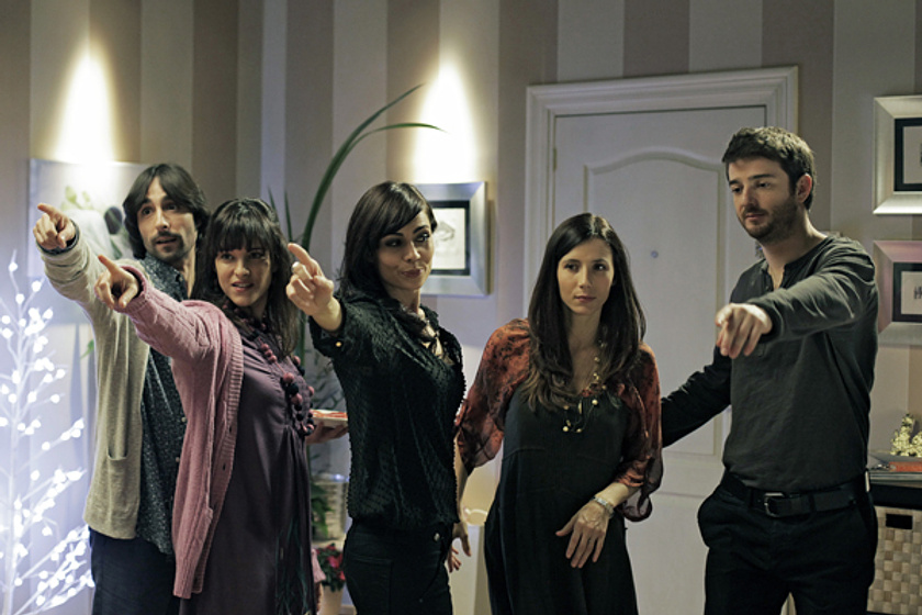 Bárbara Goenaga, Mikel Losada, Gorka Otxoa, Sara Cozar y Itziar Atienza en Bypass