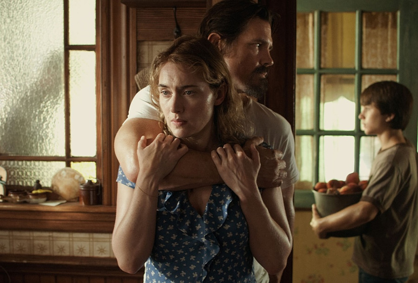 Kate Winslet, Josh Brolin y Gattlin Griffith en Una Vida en Tres Días