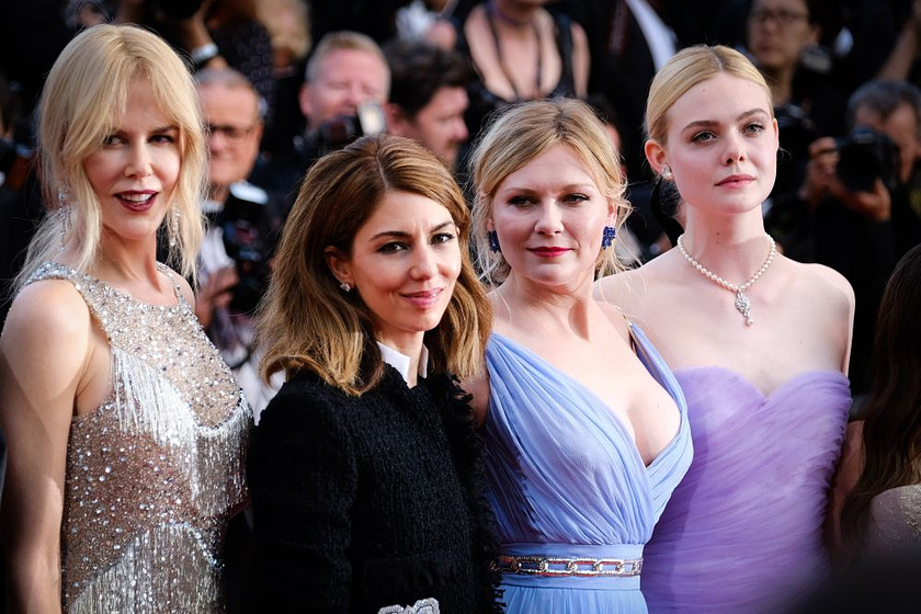 Kirsten Dunst, Nicole Kidman, Sofia Coppola y Elle Fanning en La Seducción (Cannes 2017)