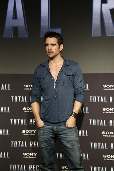 Colin Farrell [I] en Total Recall (Desafío Total) (Photocall en Cancún. Abril 2012)