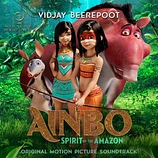 Carátula de la banda de sonido de Ainbo, la Guerrera del Amazonas