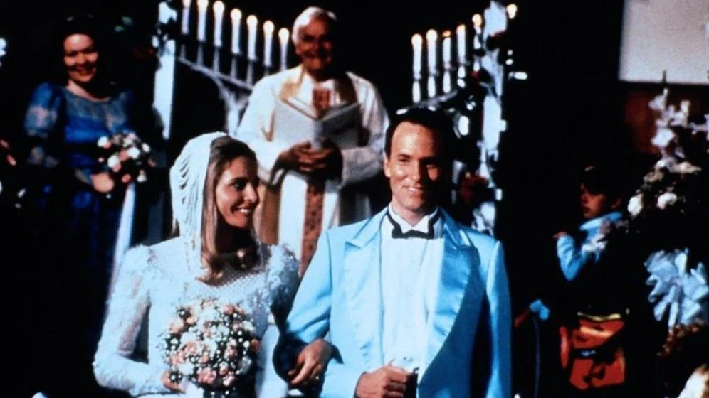 Priscilla Barnes y Robert Wightman en El Padrastro 3
